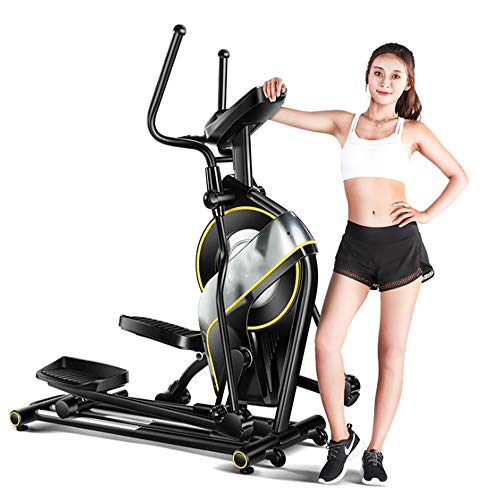 YQ&TL Bicicleta Elíptica para casa Multifuncional Cross Trainers Mini elipsómetro de magnetrón Mudo Máquina elíptica Space Walker Fitness Home