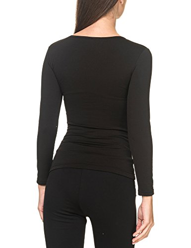 YSABEL MORA Camiseta TÉRMICA (Negro, M) YSABEL MORA Camiseta TÉRMICA (Negro, M)