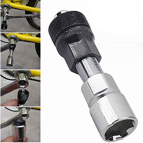 ysister Herramienta de Reparación Bicicletas Bicicletas de Montaña MTB Extractor Removedor de Manivela, Bike Crank Wheel Puller MTB Bicycle Crank Arm Extractor Remover Repair Tool, 79 * 22mm