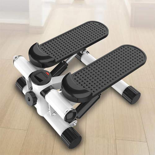 YSYSZYN Stepper Cardio Fitness, Mini Stepper, Ejercicio Aparatos para Hacer Ejercicio en Casa, Up-Down Stepper con Pantalla LED y Cuerdas de Resistencia, Carga máxima -150KG