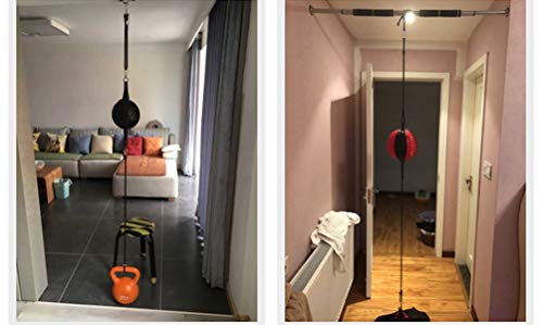 YuanDiann Bola De Boxeo Reflejo Reaccion Bola De Velocidad Adultos Doble Extremo Bolsa De Puching Ball Entrenamiento Pera Pelota De Boxeo Saco Boxeo Negro YuanDiann Bola De Boxeo Reflejo Reaccion Bola De Velocidad Adultos Doble Extremo Bolsa De Puching Ball Entrenamiento Pera Pelota De Boxeo Saco Boxeo Negro