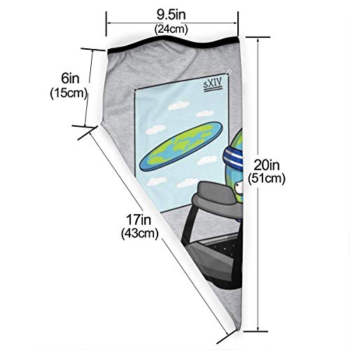 Yuanmeiju Round Earth Training To Be Flat Variety Headwear Neck Gaiter Face Pañuelo Bufanda Yuanmeiju Round Earth Training To Be Flat Variety Headwear Neck Gaiter Face Pañuelo Bufanda