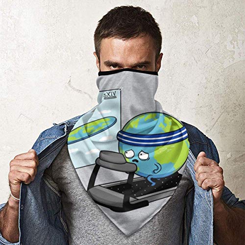 Yuanmeiju Round Earth Training To Be Flat Variety Headwear Neck Gaiter Face Pañuelo Bufanda Yuanmeiju Round Earth Training To Be Flat Variety Headwear Neck Gaiter Face Pañuelo Bufanda