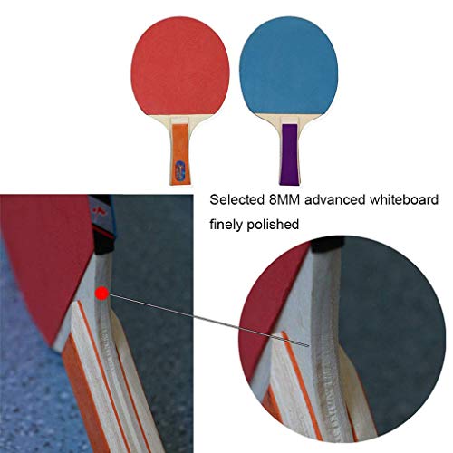Yuany Juego de Tenis de Mesa instantáneo portátil Red de Tenis de Mesa Extensible con 2 Palos y 6 Pelotas Adecuado para niños Adultos Ejercicio de descompresión de Ocio Interior/Exterior Yuany Juego de Tenis de Mesa instantáneo portátil Red de Tenis de Mesa Extensible con 2 Palos y 6 Pelotas Adecuado para niños Adultos Ejercicio de descompresión de Ocio Interior/Exterior