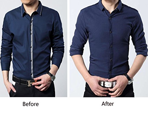 Yuccer Estancia Camisa Hombre Ajustable Tirantes Camisa Hombre Ligas Cinturones Muslo (W-Estilo) Yuccer Estancia Camisa Hombre Ajustable Tirantes Camisa Hombre Ligas Cinturones Muslo (W-Estilo)