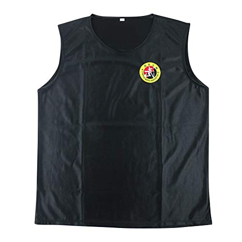 Yudesun Sanda Boxeo Artes Marciales Ropa Niños Adulto Unisex - Judo Rendimiento Muay Thai Karate Kungfu Performance Escenario Estilo Chino Traje Lucha Negro 180cm Yudesun Sanda Boxeo Artes Marciales Ropa Niños Adulto Unisex - Judo Rendimiento Muay Thai Karate Kungfu Performance Escenario Estilo Chino Traje Lucha Negro 180cm