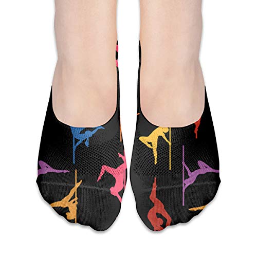 YudoHong Crew Sock Pole Dance Colours Sport Compression Socks for Men & Women