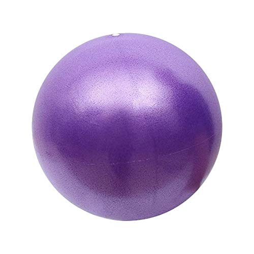 YUEKUN Mini Pelota de Yoga Pilates de PVC a Prueba de explosiones Fitball para Ejercicios de Estabilidad, Entrenamiento, Gimnasio, Antideslizante de 25 cm