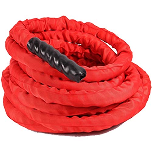 YUESFZ Cuerda de Batalla Fitness Crosstraining Equipo De Entrenamiento para Adelgazar para Mujeres De 25MM, Cuerda para Hacer Ejercicio En Casa para Niños De 12M, Cuerda Deportiva con Fijador YUESFZ Cuerda de Batalla Fitness Crosstraining Equipo De Entrenamiento para Adelgazar para Mujeres De 25MM, Cuerda para Hacer Ejercicio En Casa para Niños De 12M, Cuerda Deportiva con Fijador