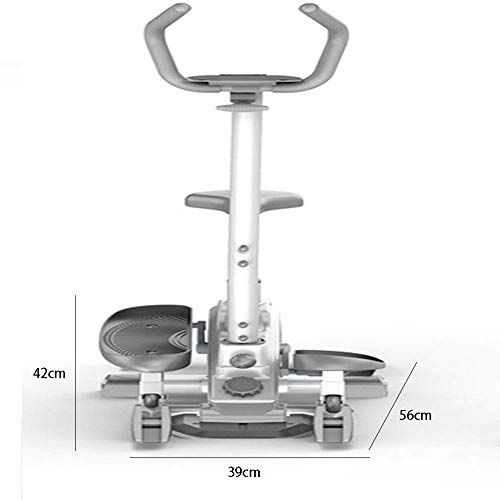 YUHT Máquina elíptica, Stepper elíptico, máquina adelgazante para el hogar, multifuncional, tamaño fino, piernas delgadas, equipo de fitness