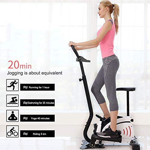 YUHT Steppers Workout Machine para Uso doméstico Stepper with Handle Workout Fitness Machine Pulling Rope Sport Exercise Fitness Equipment