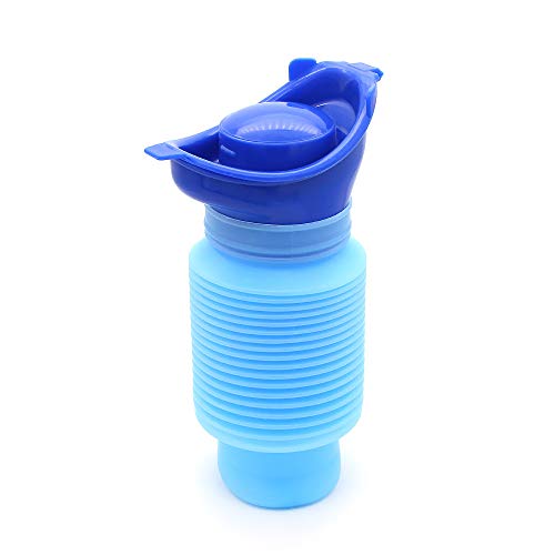 Yuhtech Urinario de Emergencia, Portátil Reutilizable retráctil Orinal Urinario Portátil para Hombres Unisex Mujeres niños Yuhtech Urinario de Emergencia, Portátil Reutilizable retráctil Orinal Urinario Portátil para Hombres Unisex Mujeres niños