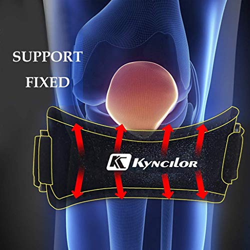 YUJY Kyncilor Patella Tendon Knee Strap, Knee Pain Relief Support Brace para Senderismo, fútbol, ​​Baloncesto, Atletismo, Jumpers de Rodilla, Tenis, tendinitis, Voleibol y amp; Sentadillas