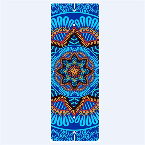 Yukie 5 mm Lotus Ante de Adelgazamiento colchonetas de Gimnasia Estera de Yoga TPE se Deslizan Modelo de Pesas Ejercicio,Top Azul Yukie 5 mm Lotus Ante de Adelgazamiento colchonetas de Gimnasia Estera de Yoga TPE se Deslizan Modelo de Pesas Ejercicio,Top Azul