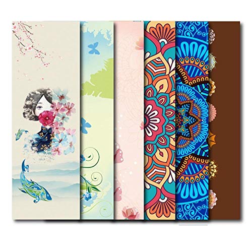 Yukie 5 MM Modelo de Lotus Suecia TPE Yoga Mat Estera del cojín de Gimnasia del Ejercicio de Adelgazamiento de la Aptitud de Pilates Antideslizante Esterilla