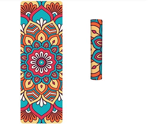 Yukie 5 MM Modelo de Lotus Suecia TPE Yoga Mat Estera del cojín de Gimnasia del Ejercicio de Adelgazamiento de la Aptitud de Pilates Antideslizante Esterilla Yukie 5 MM Modelo de Lotus Suecia TPE Yoga Mat Estera del cojín de Gimnasia del Ejercicio de Adelgazamiento de la Aptitud de Pilates Antideslizante Esterilla