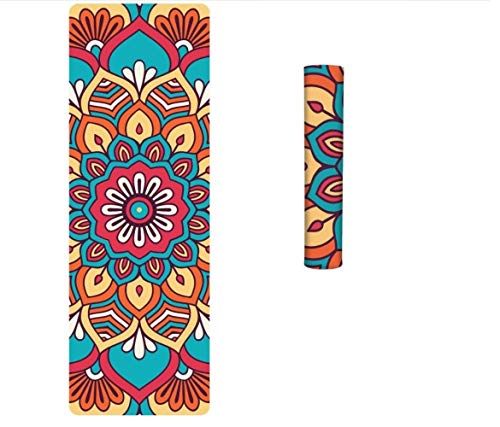 Yukie 5 MM Modelo de Lotus Suecia TPE Yoga Mat Estera del cojín de Gimnasia del Ejercicio de Adelgazamiento de la Aptitud de Pilates Antideslizante Esterilla Yukie 5 MM Modelo de Lotus Suecia TPE Yoga Mat Estera del cojín de Gimnasia del Ejercicio de Adelgazamiento de la Aptitud de Pilates Antideslizante Esterilla