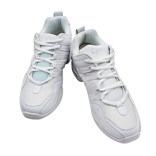 Yuluo Zapatos Danza Mujer - Lona Cordones Suela de Goma Zapatillas Informal Jazz Contemporáneo Baile Practicidad Running Sneaker Aire Libre Deportes (Zapatos es más pequeña) Yuluo Zapatos Danza Mujer - Lona Cordones Suela de Goma Zapatillas Informal Jazz Contemporáneo Baile Practicidad Running Sneaker Aire Libre Deportes (Zapatos es más pequeña)