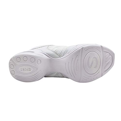Yuluo Zapatos Danza Mujer - Lona Cordones Suela de Goma Zapatillas Informal Jazz Contemporáneo Baile Practicidad Running Sneaker Aire Libre Deportes (Zapatos es más pequeña) Yuluo Zapatos Danza Mujer - Lona Cordones Suela de Goma Zapatillas Informal Jazz Contemporáneo Baile Practicidad Running Sneaker Aire Libre Deportes (Zapatos es más pequeña)