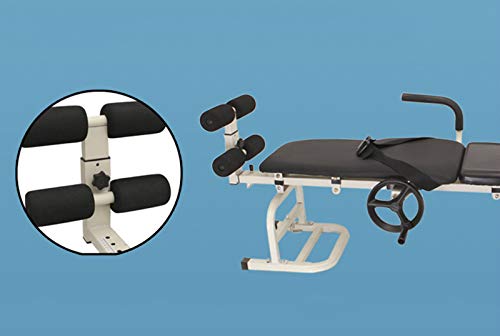 YUMO 2021 Cama de tracción Cervical y Lumbar, Hernia de Disco Lumbar, Dispositivo de tracción Cervical, Usado para Mejorar el Dolor Cervical óseo y Lumbar (48cm)