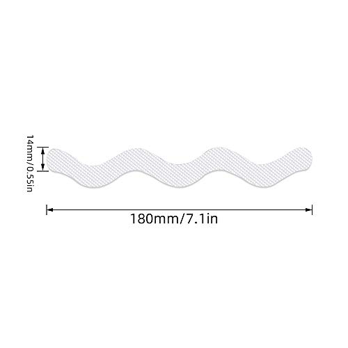 YunBey 24 Piezas Tiras Antideslizantes para Ducha y Bañera Autoadhesivas Antideslizantes Pegatinas para Escaleras, Bañeras, Piscinas, Suelos de Baños YunBey 24 Piezas Tiras Antideslizantes para Ducha y Bañera Autoadhesivas Antideslizantes Pegatinas para Escaleras, Bañeras, Piscinas, Suelos de Baños