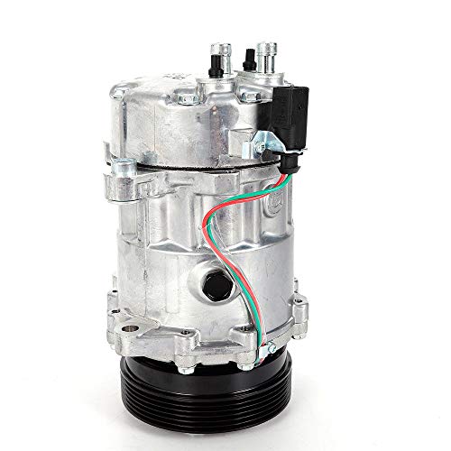 YUNRUX 1J0820803 - Compresor de aire acondicionado para el interior del coche, repuesto para Audi A3, Volkswagen Golf IV, Ford Galaxy 1.9 TDI. YUNRUX 1J0820803 - Compresor de aire acondicionado para el interior del coche, repuesto para Audi A3, Volkswagen Golf IV, Ford Galaxy 1.9 TDI.