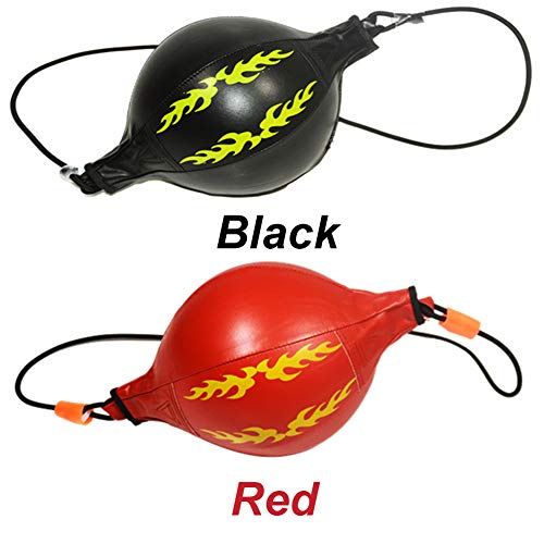 YUOKI99 Boxeo Velocidad Bola Gimnasio Culturismo Interior Exterior Entrenamiento Fitness Colgante Doble Extremo Raising Reacción Ejercer Sports Equipment Saco de Boxeo Cuero Sintético Home (Negro) YUOKI99 Boxeo Velocidad Bola Gimnasio Culturismo Interior Exterior Entrenamiento Fitness Colgante Doble Extremo Raising Reacción Ejercer Sports Equipment Saco de Boxeo Cuero Sintético Home (Negro)