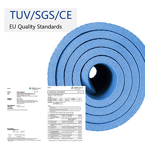 YUREN Colchoneta de Ejercicios Extra Gruesa 15mm 200×130cm NBR Alfombrilla de Entrenamiento Antideslizante y cómoda para Ejercicios de Yoga Pilates estiramientos meditación Piso y Fitness YUREN Colchoneta de Ejercicios Extra Gruesa 15mm 200×130cm NBR Alfombrilla de Entrenamiento Antideslizante y cómoda para Ejercicios de Yoga Pilates estiramientos meditación Piso y Fitness