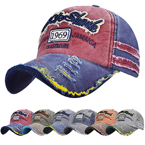 Yuson Girl Verano Unisex Retro Gorra De Béisbol Algodón Gorra Snapback Casuales Sombrero Mezclado Motocicleta Gorra 1969 Gorra Molienda Borde Haga Viejo Sombrero para Hombre Mujer Yuson Girl Verano Unisex Retro Gorra De Béisbol Algodón Gorra Snapback Casuales Sombrero Mezclado Motocicleta Gorra 1969 Gorra Molienda Borde Haga Viejo Sombrero para Hombre Mujer