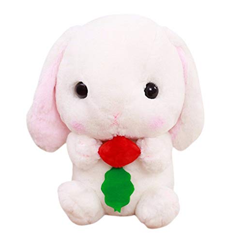 YUTRD Cujux Juguete de Felpa - Conejo muñeca de la Felpa Encantadora estupenda rellena Felpa Suave Largo Lop Orejas de Juguete de Felpa Cama Sofá Regalo de la decoración