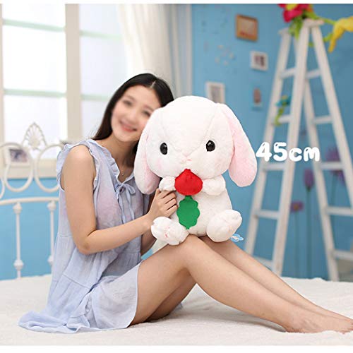 YUTRD Cujux Juguete de Felpa - Conejo muñeca de la Felpa Encantadora estupenda rellena Felpa Suave Largo Lop Orejas de Juguete de Felpa Cama Sofá Regalo de la decoración YUTRD Cujux Juguete de Felpa - Conejo muñeca de la Felpa Encantadora estupenda rellena Felpa Suave Largo Lop Orejas de Juguete de Felpa Cama Sofá Regalo de la decoración