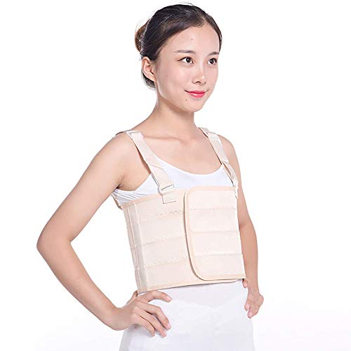 YUXINCAI Cinturón Fijo Lumbar Toracolumbar Transpirable para Soporte De Costillas Adoloridas O Magulladas, Esternón Roto, Protección De Costillas Dislocadas, Dolor Muscular Tirado