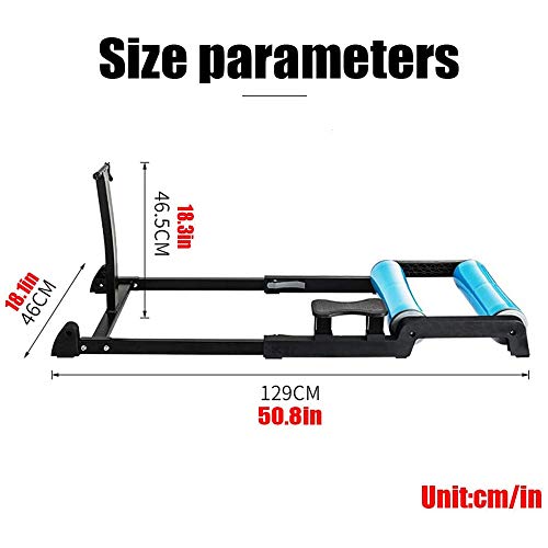 YUXINCAI Entrenador De Interior Rodillo De Entrenamiento Plegable Ajustable para Bicicleta De MontaƱA Entrenadores Resistencia Bicicleta Plegables Interior para Todas Estaciones YUXINCAI Entrenador De Interior Rodillo De Entrenamiento Plegable Ajustable para Bicicleta De MontaƱA Entrenadores Resistencia Bicicleta Plegables Interior para Todas Estaciones
