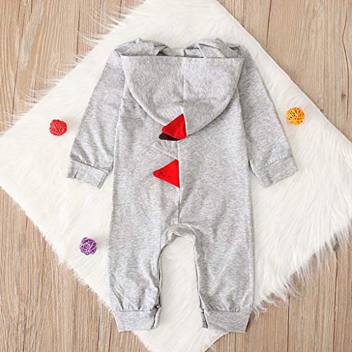 YWLINK Monos para Unisex Bebé ReciéN Nacido NiñOs NiñAs Dinosaurio con Capucha Mameluco Mono Trajes Conjunto Ropa Bebé De 3-24 Meses Ropa Abrigada De OtoñO E Invierno Pijamas YWLINK Monos para Unisex Bebé ReciéN Nacido NiñOs NiñAs Dinosaurio con Capucha Mameluco Mono Trajes Conjunto Ropa Bebé De 3-24 Meses Ropa Abrigada De OtoñO E Invierno Pijamas