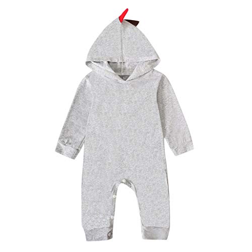 YWLINK Monos para Unisex Bebé ReciéN Nacido NiñOs NiñAs Dinosaurio con Capucha Mameluco Mono Trajes Conjunto Ropa Bebé De 3-24 Meses Ropa Abrigada De OtoñO E Invierno Pijamas YWLINK Monos para Unisex Bebé ReciéN Nacido NiñOs NiñAs Dinosaurio con Capucha Mameluco Mono Trajes Conjunto Ropa Bebé De 3-24 Meses Ropa Abrigada De OtoñO E Invierno Pijamas