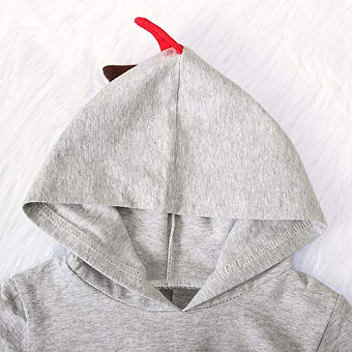 YWLINK Monos para Unisex Bebé ReciéN Nacido NiñOs NiñAs Dinosaurio con Capucha Mameluco Mono Trajes Conjunto Ropa Bebé De 3-24 Meses Ropa Abrigada De OtoñO E Invierno Pijamas YWLINK Monos para Unisex Bebé ReciéN Nacido NiñOs NiñAs Dinosaurio con Capucha Mameluco Mono Trajes Conjunto Ropa Bebé De 3-24 Meses Ropa Abrigada De OtoñO E Invierno Pijamas