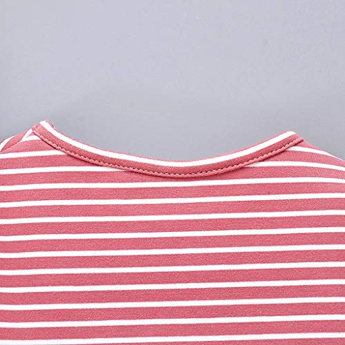 YWLINK Ropa De Bebe ReciéN Nacido Bebé NiñA Manga Larga Arco Vestido De AlgodóN Gruesa Traje De Nieve Ropa Abrigada Lindo Fiesta De Bautizo OtoñO Regalo De CumpleañOs(Rojo,6-12 Meses)