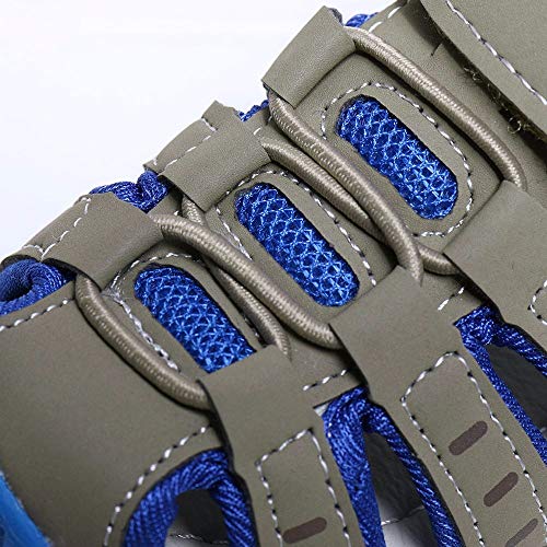 YWLINK Sandalias Deportivas NiñOs Zapatos para NiñOs Punta Cerrada Verano Playa Sandalias Zapatos,Zapatillas Antideslizante Fondo Blando Casuales(Gris,31EU)