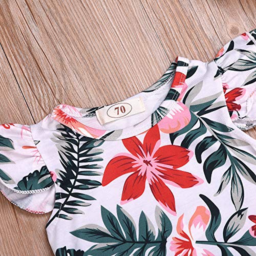 YWLINK Verano Mezcla De Algodon Lindo 2PC Ropa De Bebe Mono Estampado+Short De Arco De Color Liso Traje CóModo Rendimiento Fiesta Regalo(Blanco,12-18 meses/90) YWLINK Verano Mezcla De Algodon Lindo 2PC Ropa De Bebe Mono Estampado+Short De Arco De Color Liso Traje CóModo Rendimiento Fiesta Regalo(Blanco,12-18 meses/90)