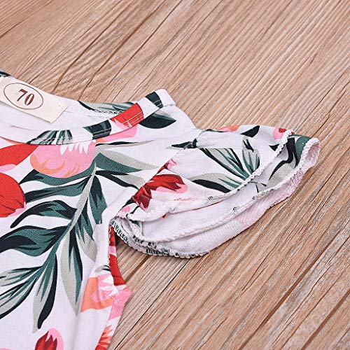YWLINK Verano Mezcla De Algodon Lindo 2PC Ropa De Bebe Mono Estampado+Short De Arco De Color Liso Traje CóModo Rendimiento Fiesta Regalo(Blanco,12-18 meses/90) YWLINK Verano Mezcla De Algodon Lindo 2PC Ropa De Bebe Mono Estampado+Short De Arco De Color Liso Traje CóModo Rendimiento Fiesta Regalo(Blanco,12-18 meses/90)