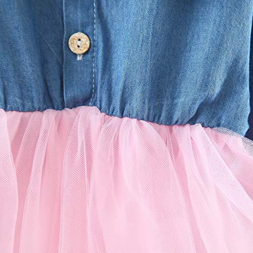 YWLINK Vestido De NiñA Princesa Fiesta Malla De Manga Larga Costuras De Mezclilla Orejas De Conejo De Dibujos Animados Tutu CóModo Fiesta De CumpleañOs Falda Banquete De Baile(Rosado,6-12 meses/80) YWLINK Vestido De NiñA Princesa Fiesta Malla De Manga Larga Costuras De Mezclilla Orejas De Conejo De Dibujos Animados Tutu CóModo Fiesta De CumpleañOs Falda Banquete De Baile(Rosado,6-12 meses/80)