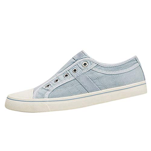 YWLINK Zapatillas De Lona De Gran TamañO para Mujer, Zapatos Lok Fu, Vaquera con Cremallera, Un Pedal Plano, Zapatos Perezosos, Zapatos Casuales Confort Zapatos Solos Deportes Ciclismo(Azul,39EU) YWLINK Zapatillas De Lona De Gran TamañO para Mujer, Zapatos Lok Fu, Vaquera con Cremallera, Un Pedal Plano, Zapatos Perezosos, Zapatos Casuales Confort Zapatos Solos Deportes Ciclismo(Azul,39EU)