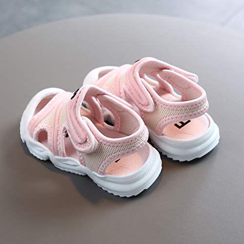 YWLINK Zapatos De Primer Paso Sandalias Antideslizantes De Verano para BebéS Zapatillas De Playa De Fondo Suave Zapatos Casuales para NiñOs PequeñOs Fiesta De Bautizo Regalo De CumpleañOs