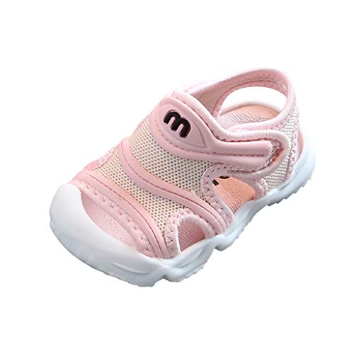 YWLINK Zapatos De Primer Paso Sandalias Antideslizantes De Verano para BebéS Zapatillas De Playa De Fondo Suave Zapatos Casuales para NiñOs PequeñOs Fiesta De Bautizo Regalo De CumpleañOs