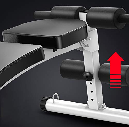 YWQZ Banco de Abdominales Plegable Banco de musculación Ajustable Banco Fitness Professional Pesas y Barra 300kg Gimnasio casero del Ejercicio Entrenamiento para Cuerpo Completo YWQZ Banco de Abdominales Plegable Banco de musculación Ajustable Banco Fitness Professional Pesas y Barra 300kg Gimnasio casero del Ejercicio Entrenamiento para Cuerpo Completo
