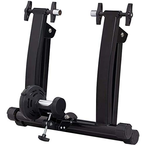 YYDE Indoor Bike Trainer Soporte De Bicicletas De Montaña Montar Bicicleta Plataforma De Rodillos De Formación De Rodillos De Bicicletas (Color: Negro, Tamaño: 26-28Inch)