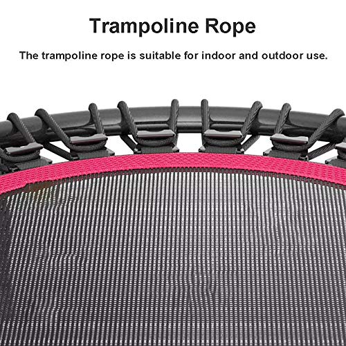 YYMM Trampolín para niños, Mini Trampolines con Cubierta Protectora de Mango, Caja Fuerte Plegable para Exteriores, para Actividades de Entrenamiento en Interiores. YYMM Trampolín para niños, Mini Trampolines con Cubierta Protectora de Mango, Caja Fuerte Plegable para Exteriores, para Actividades de Entrenamiento en Interiores.