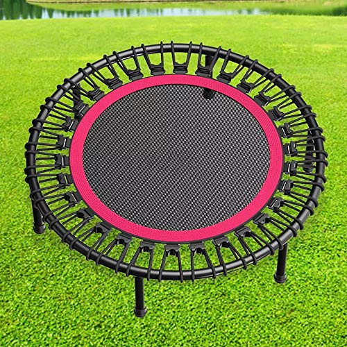 YYMM Trampolín para niños, Mini Trampolines con Cubierta Protectora de Mango, Caja Fuerte Plegable para Exteriores, para Actividades de Entrenamiento en Interiores.