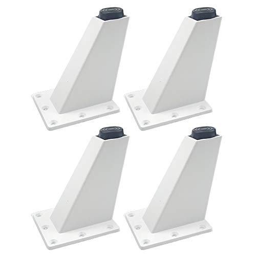 yyuezhi 4 patas de mesa triangulares pies de muebles pies de muebles de aleación de aluminio altura ajustable Supporting foot Patas para Muebles Capacidad de Carga muy Alta(Blanco o negro) (blanco) yyuezhi 4 patas de mesa triangulares pies de muebles pies de muebles de aleación de aluminio altura ajustable Supporting foot Patas para Muebles Capacidad de Carga muy Alta(Blanco o negro) (blanco)