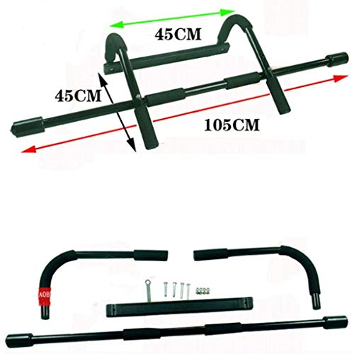 YZ-YUAN Door Way Chin Up Barras paralelas Simples dominadas Barra Horizontal Interior Equipo de Fitness Flexiones Abdominales - Entrenamiento Multifuncional para la Parte Superior del Cuerpo YZ-YUAN Door Way Chin Up Barras paralelas Simples dominadas Barra Horizontal Interior Equipo de Fitness Flexiones Abdominales - Entrenamiento Multifuncional para la Parte Superior del Cuerpo